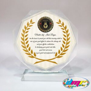 Trophée en Cristal Personnalisable –  NL-17